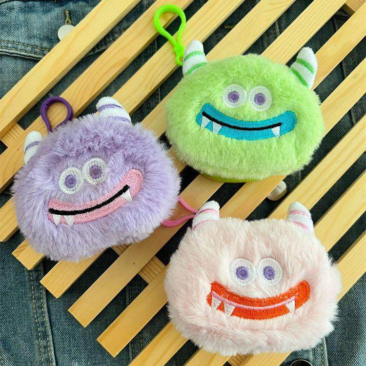 圆形零钱包可爱卡通少女心便携式圆形耳机包随身带迷你小包挂包上,节庆用品/礼品,创意零钱包,淘宝优惠券,粉丝福利购,淘宝优惠卷