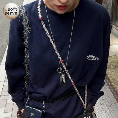 SoftServe编织混线串珠手机挂绳