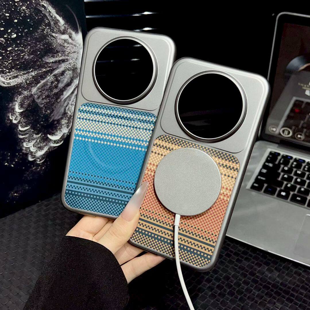 简约小众适用小米17ultra手机壳凯夫拉磁吸小米17pro素皮编织纹高级感新款超薄防摔男女保护套