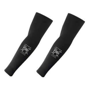 摇滚乐器架子鼓爵士乐Drum乐器音乐演出服男女情侣冰袖防晒套袖子