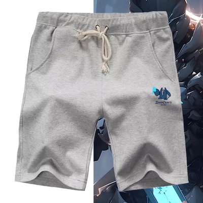 星际争霸2神族人族虫族标志短裤