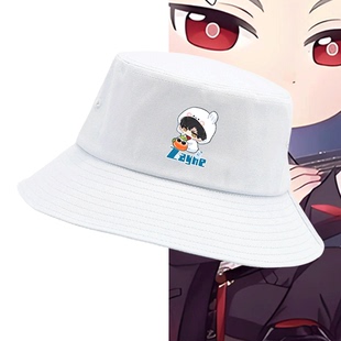 恋与深空秦彻联名可爱Q版男女二次元男女同款定制盆帽遮阳渔夫帽