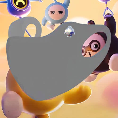 赛罗迪迦泽塔休闲百搭男防晒面罩