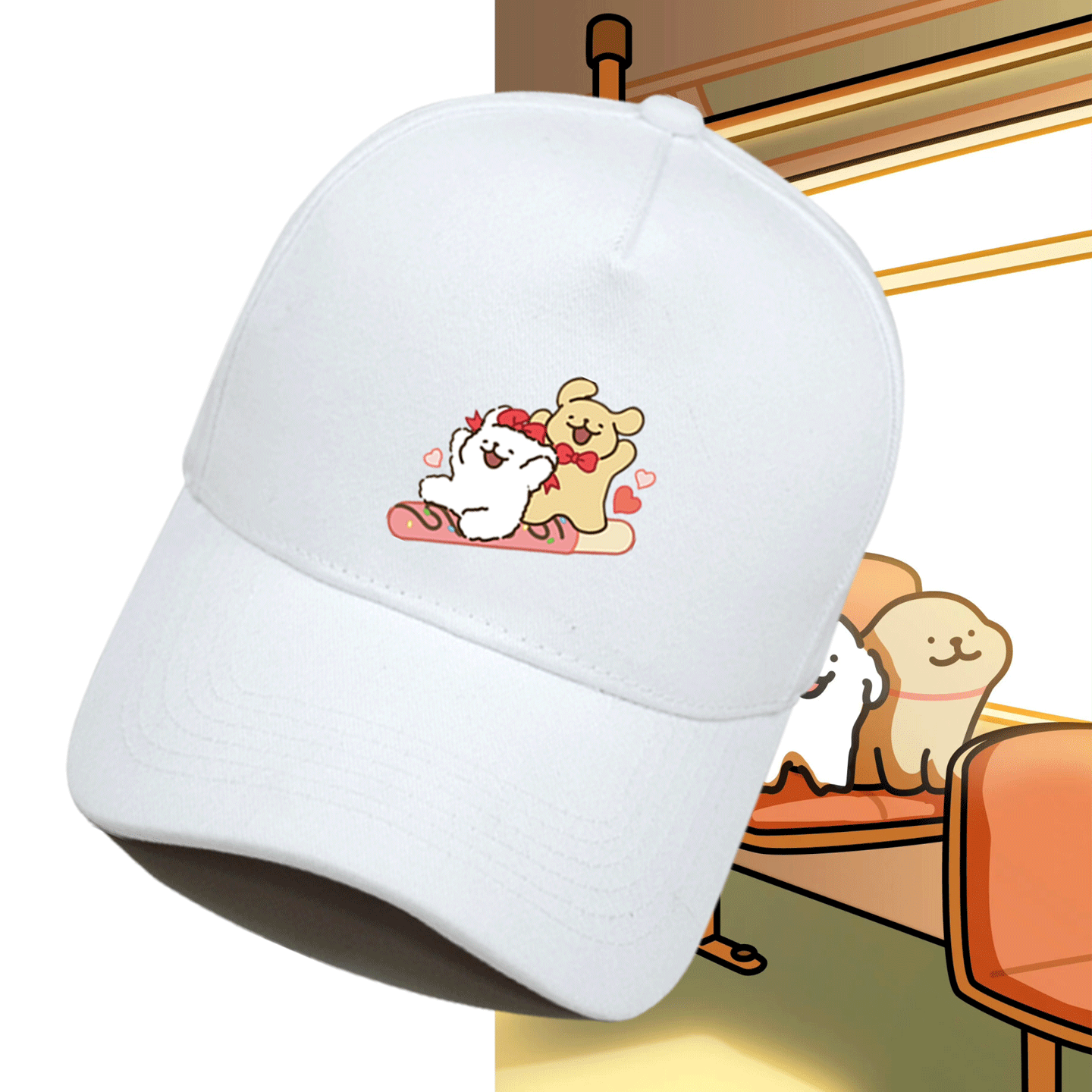 情侣可定制鸭舌帽遮阳帽棒球帽