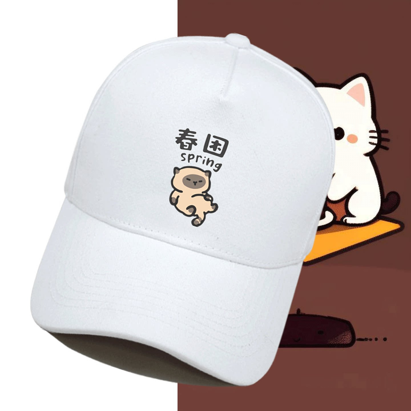 情侣可定制鸭舌帽遮阳帽棒球帽