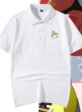 任天堂NS Splatoon2 喷射战士2祭典庆典游戏夏季可定制短袖POLO衫