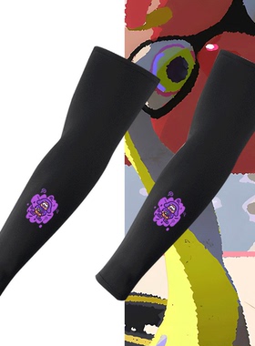 任天堂NS Splatoon2 喷射战士2祭典庆典游戏夏可定制防晒冰丝冰袖