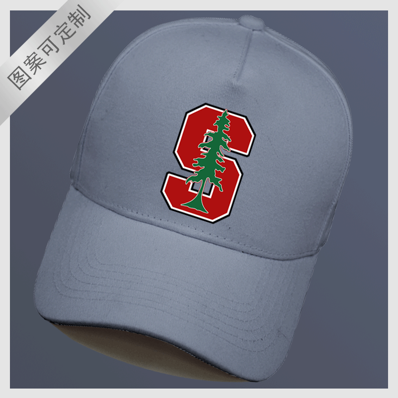 美国名校斯坦福大学留学生男女情侣旅游遮阳帽鸭舌帽休闲棒球帽子