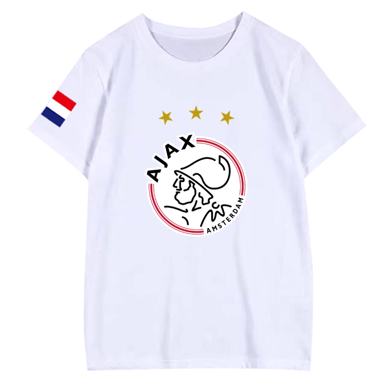 荷甲足球阿贾克斯球迷服短袖定制