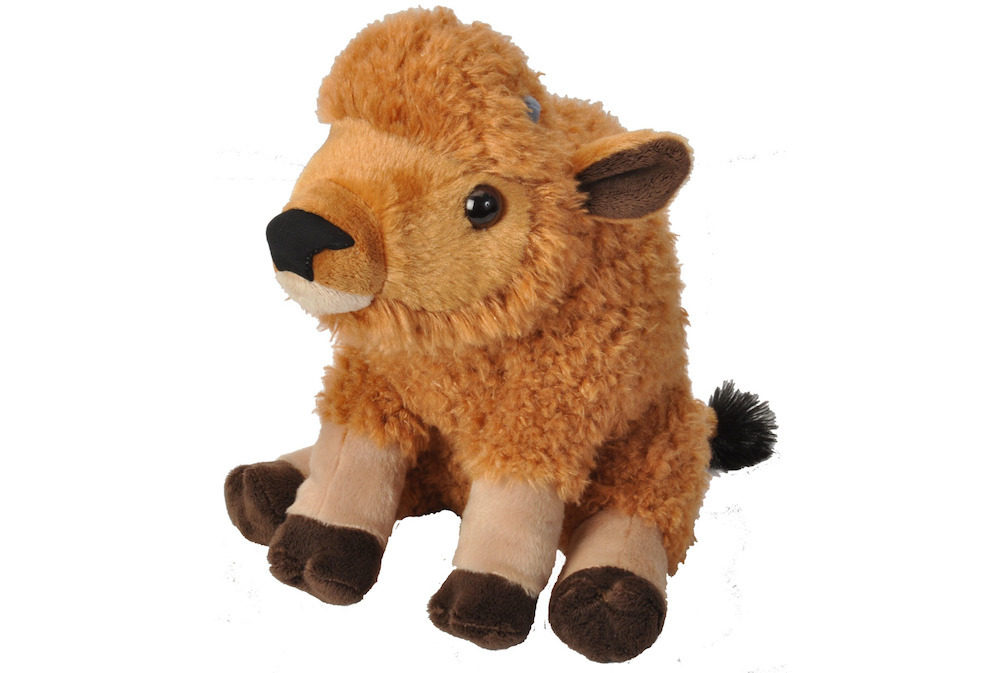 仿真动物世界可爱小牛犊牛牛毛绒玩具早教用品公仔玩偶儿童礼物