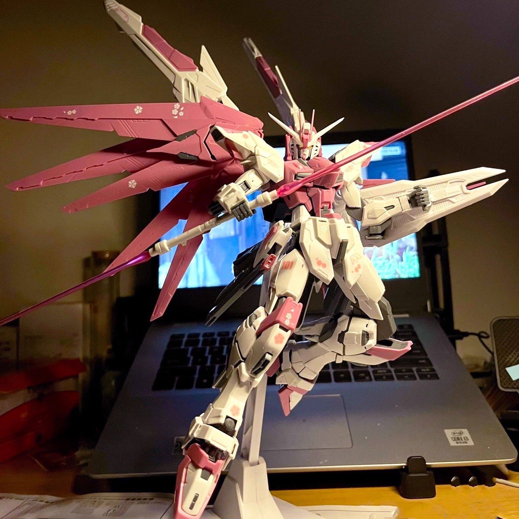 高达8802MB强袭自由拼装模型MG红异端独角兽白雪姬樱花自由手办男