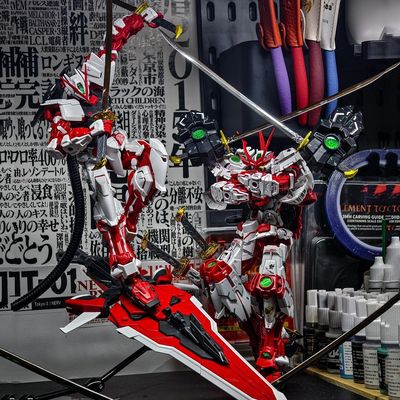 高达模型MG红异端白雪姬MGEX强袭自由独角兽元组机甲手办拼装玩具