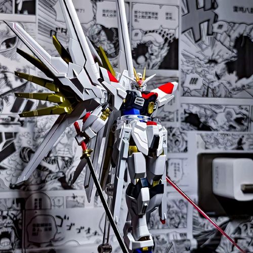 高达拼装玩具模型非凡强袭自由HG飞升独角兽MG红异端男孩手办礼物
