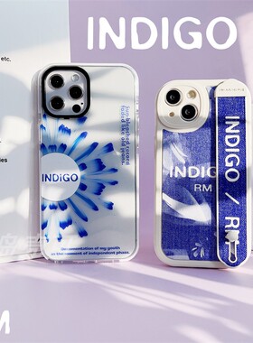 RJINHIT BTS防弹少年团indigo手机壳适用苹果14pro max 13 12 11 iphone16pro 15promax腕带支架软壳RM金南俊