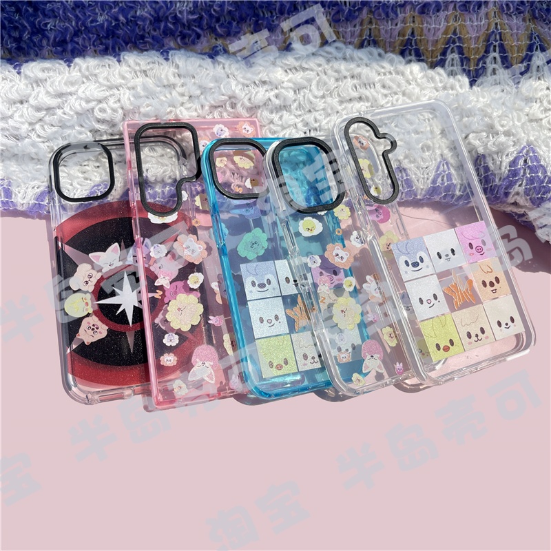 RJINHIT STRAYKIDS手机壳适用苹果16promax 15 iphone17 14pro 13 12 11软壳 三星S24ULTRA S25 S23 可爱卡通