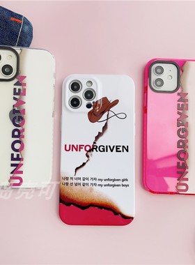 RJINHIT 炽UNFORGIVEN手机壳适用iphone14 14pro max plus 13 12 11 x苹果7 软壳定制中村一叶宫胁咲良金采源