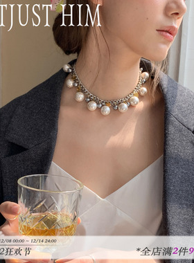 花筏《流光》珍珠choker时髦小众