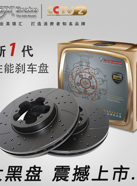 适配大众朗逸Polo桑塔纳捷达宝来蔚领汽车原厂刹车盘划线打孔前后