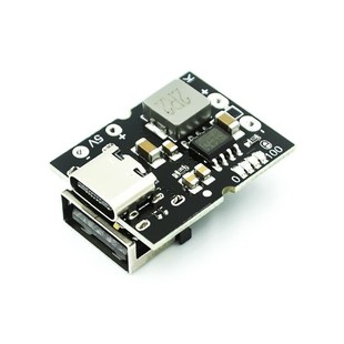 高精度5V2A充放电一体模块 C输入 兼容4.2V 4.35V锂电池 Type