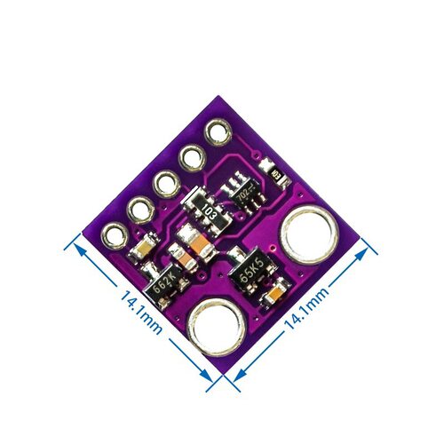 GY-MAX30100血氧浓度传感器模块
