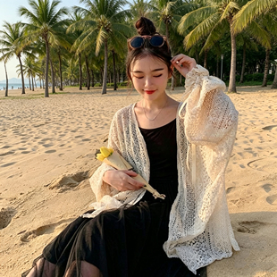 春季新款日系软妹甜美可爱Lolita防晒开衫外套蕾丝打底外搭上衣女