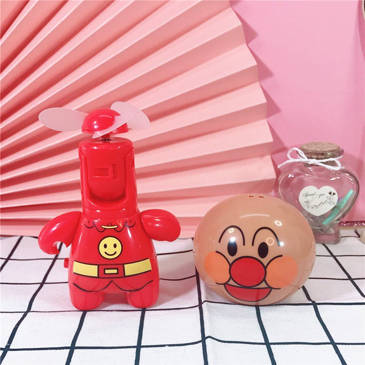 大风力小型电风扇卡通动漫二次元风扇儿童手持随身配挂绳手拿男孩