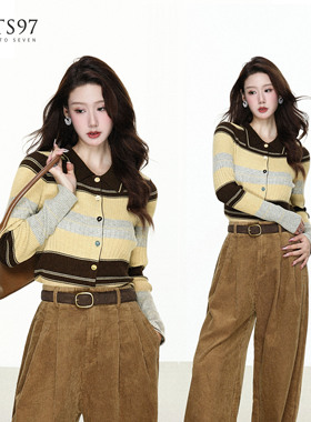 NTS97 条纹毛衣/灯芯绒裤合集