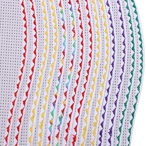 针孔七层棉布十字绣鞋垫