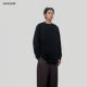长袖 HIGHASH250克美式 全棉四季 纯棉高端男士 t恤男 纯黑色白色体袖