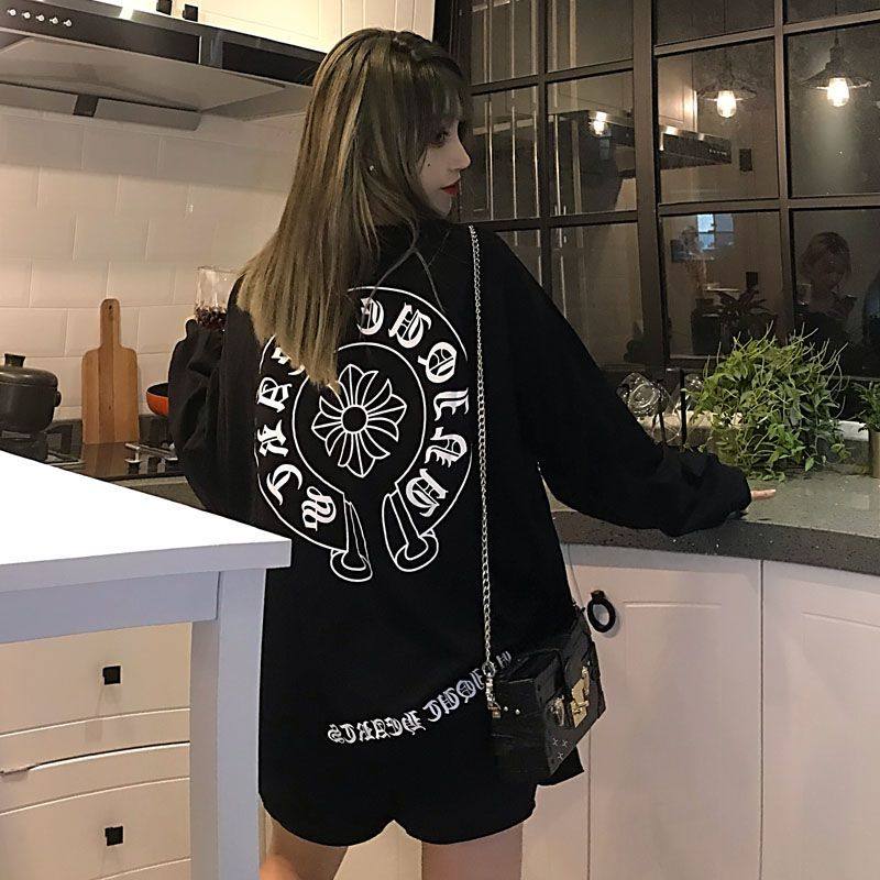 长袖t恤女ins超火薄款韩版宽松原宿风学生百搭chic港味mschf上衣|msdalam kategori luar/Mountaineer/Camping/Aksesori perjalanan, pakaian luar, kot sukan luar - dari Buy2taobao.com untuk memberikan perkhidmatan ejen Taobao profesional membeli