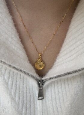 925纯银镀金吊坠边框凤凰2克专用传统边框镶嵌佩戴送礼