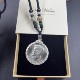 925银订制纯银边框吊坠美国肯尼迪半美元 吊坠框镶嵌