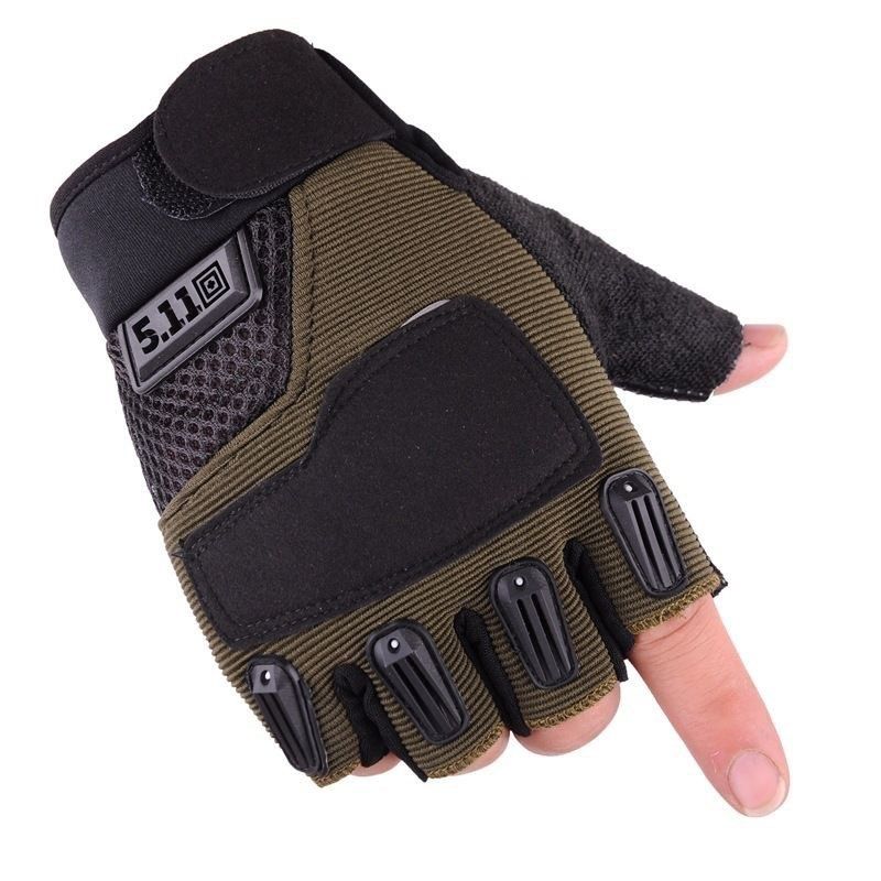 2023 NEW SLIP AND SUNSCREEN BREATHABLE THIN GLOVES FOR MEN AND WOMEN 511 HALF FINGER GLOVES SPORTS OUTDOOR HALF FINGER GLOVES