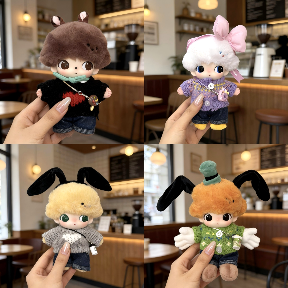 dimoo娃衣奇奇蒂蒂衣服布鲁托黛丝20cm毛绒挂件唐老鸭冬装毛衣,模玩/动漫/周边/娃圈三坑/桌游,潮玩娃衣,淘宝优惠券,粉丝福利购,淘宝优惠卷
