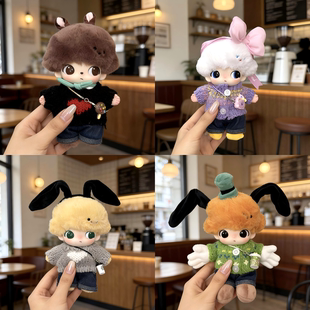 dimoo娃衣奇奇蒂蒂衣服布鲁托黛丝20cm毛绒挂件唐老鸭冬装毛衣