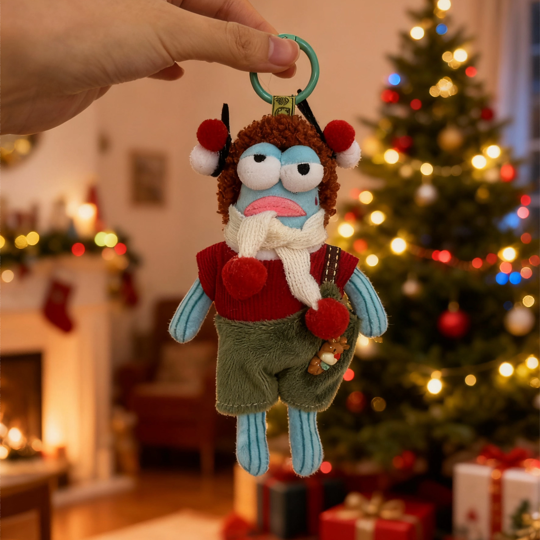 比奇堡的居民们娃衣15cm酷酷鱼圣诞节衣服愣愣鱼丑萌圣诞驯鹿套装,模玩/动漫/周边/娃圈三坑/桌游,潮玩娃衣,淘宝优惠券,粉丝福利购,淘宝优惠卷