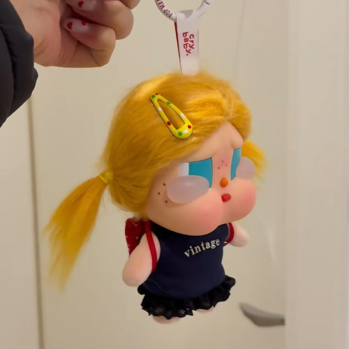 crybaby哭娃衣服搪胶咕噜咕噜娃衣服春夏装草帽墨镜头饰裙子套装