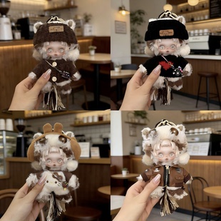 马力全开娃衣千里马衣服15cm毛绒挂件sp光织园替换装可爱冬装毛衣