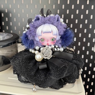 SP光织园娃衣skullpanda三代不眠剧场叨叨恶犬衣服头饰裙翅膀着替