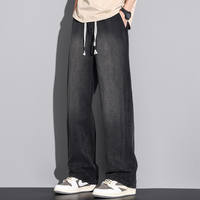 Loose straight-leg jeans for men 2026 new autumn trend American high street workwear wide-leg casual pants for men thumbnail 6