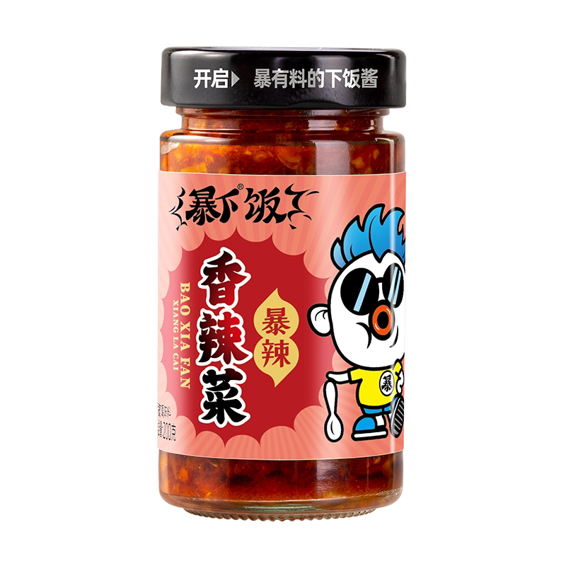 吉香居爆辣200g瓶装暴下饭