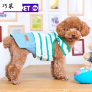 Chó cún quần áo mùa hè Teddy phần mỏng hơn Xiong Bomei Keji bốn chân nhỏ chó cưng mùa hè quần áo mùa hè - Quần áo & phụ kiện thú cưng