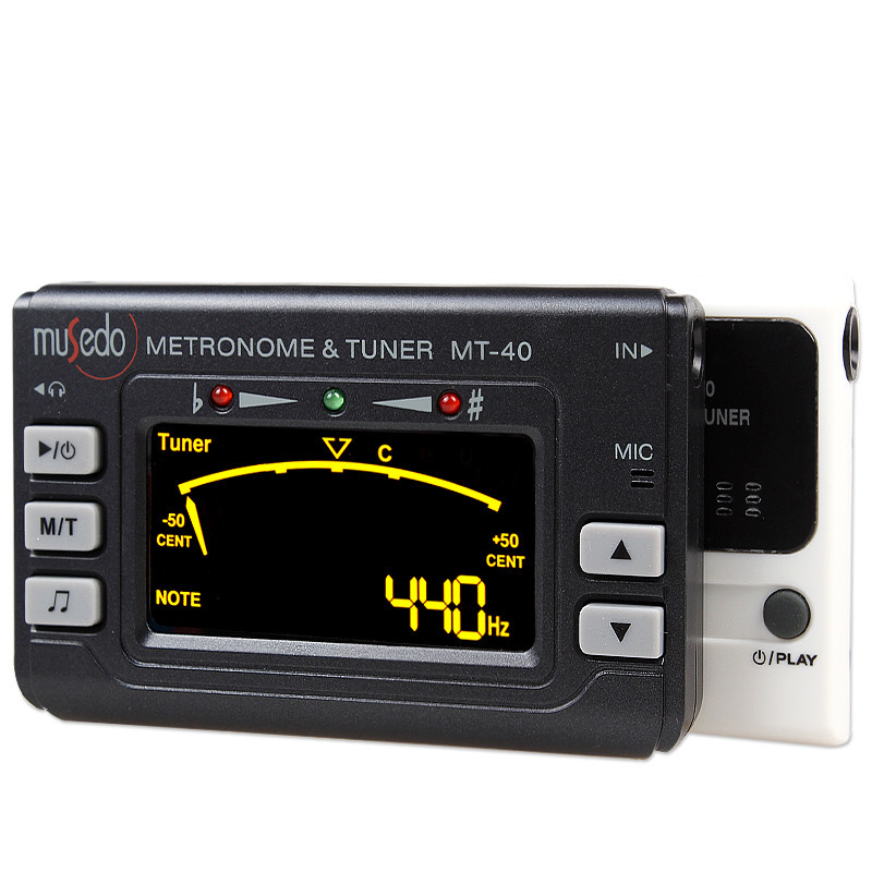 小天使妙事多Musedo MT-40 架子鼓电子节拍器 吉他调音器