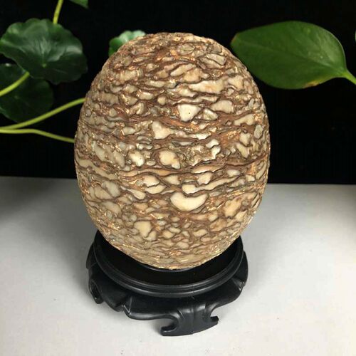 天然奇石原石球树皮石结核石观赏家居办公室客厅装饰工艺礼品摆件
