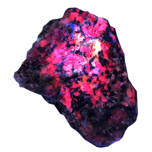 荧光矿物锂霞石原石天然奇石矿物晶体地质教学科普研究标本摆件