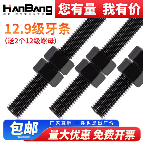 12.9级高强度牙条螺栓套装