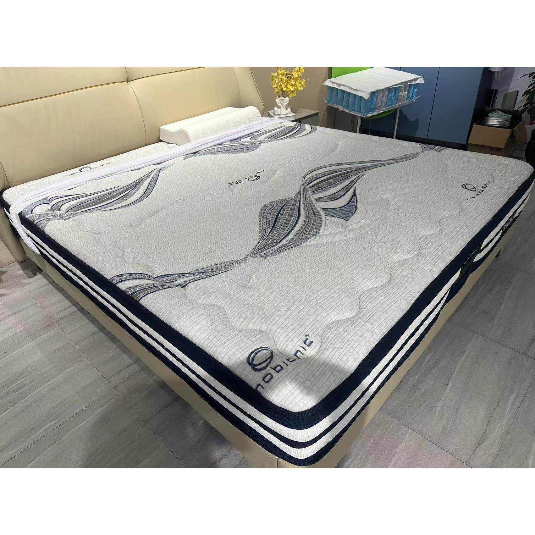 金麟8001精品精钢弹簧床垫/双单人席梦思垫