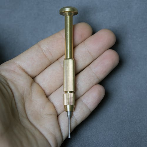 工业级眼镜厂专用镜架纯铜螺丝刀