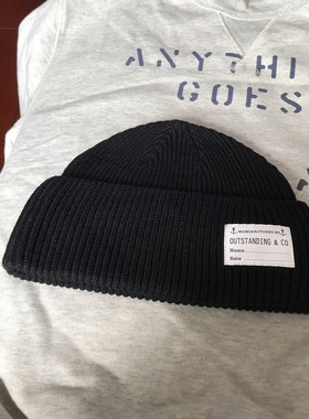 美式短款复古二战空军冷帽WATCH CAP针织帽男女毛线帽子水手帽 潮