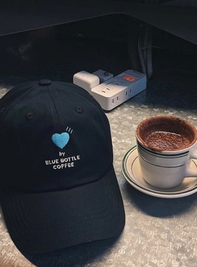 21AW HUMANMADE BLUE BOTTLE COFFEE 日系 男女 鸭舌弯檐棒球帽子